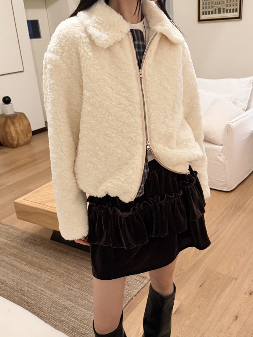 MORE THAN-P韓國代購㊣女裝新款推薦25秋冬時尚人氣熱賣夾克MORE THAN夾克