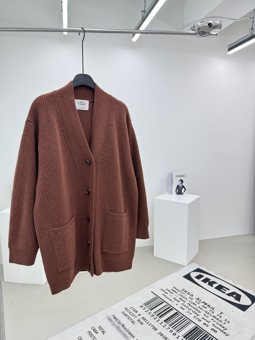 RED-A東大門㊣實拍女裝新品熱賣人氣休閑推薦針織衫羊毛開衫RED-A針織衫圖色2