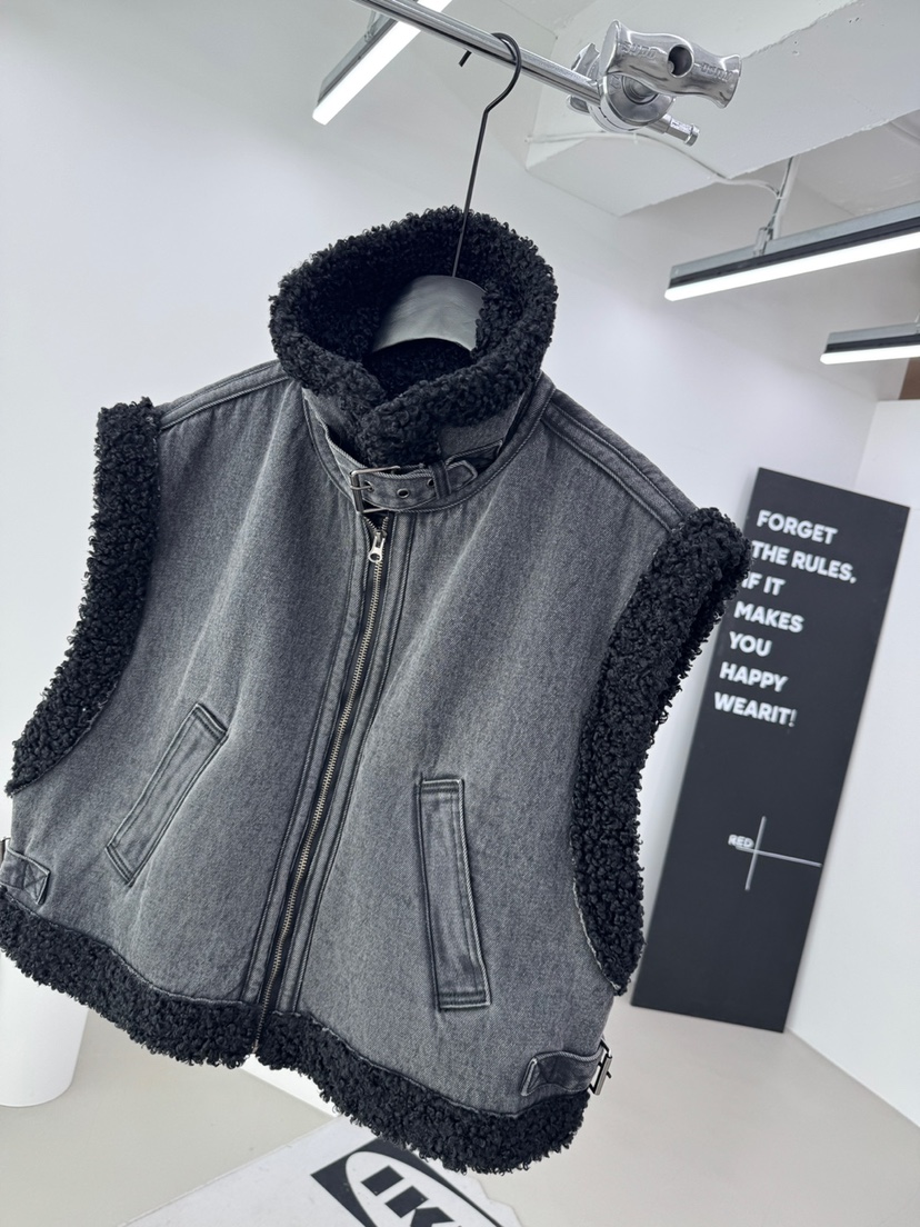 RED-A東大門㊣直郵女裝新款推薦時尚25秋冬休閑熱賣職業馬甲RED-A馬甲圖色2