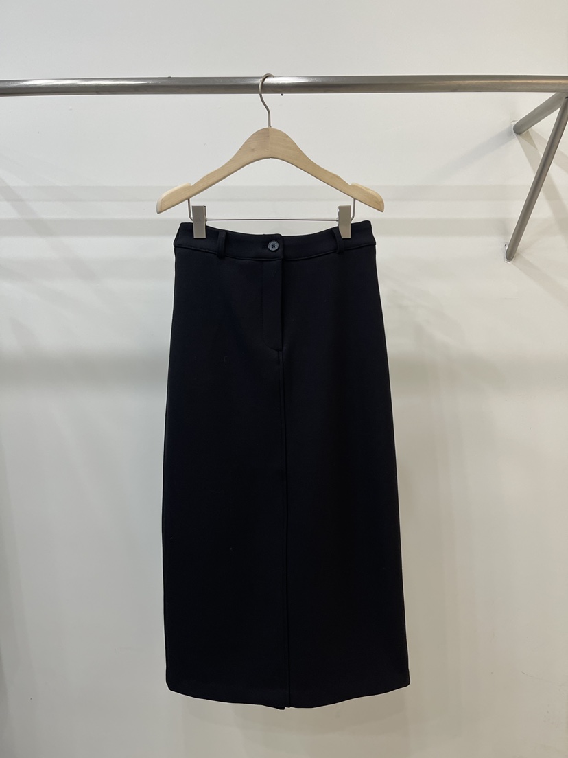 FIFTY東大門㊣實拍女士新品推薦時尚真品人氣休閑25秋冬長裙FIFTY長裙圖色2黑色