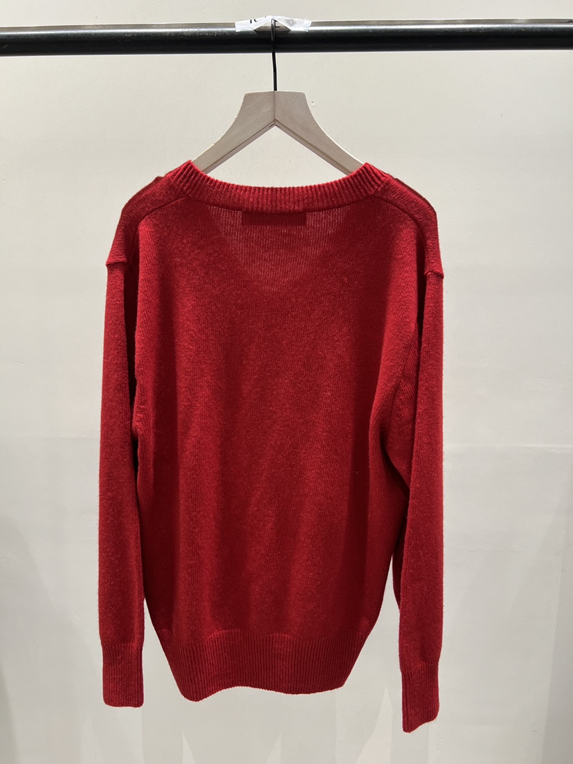 MAC東大門㊣代購女裝新款人氣真品熱賣職業25秋冬針織衫V領THE FORWARD MAC針織衫