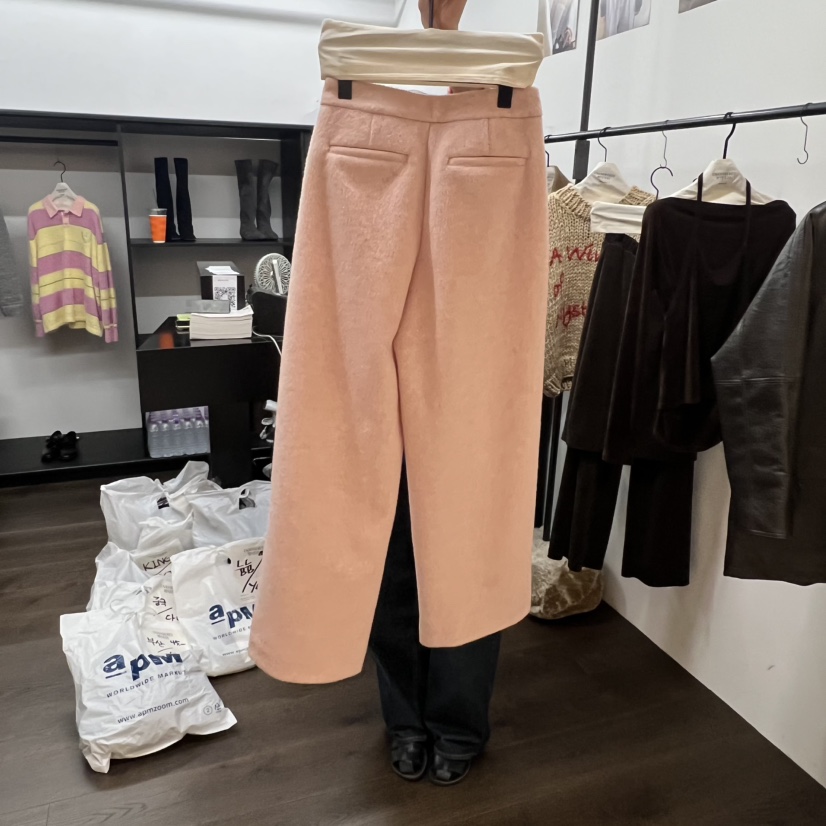 UNANSWERED-MYSTERY韓國直郵㊣女士新款職業休閑真品休閑褲UNANSWERED-MYSTERY休閑褲