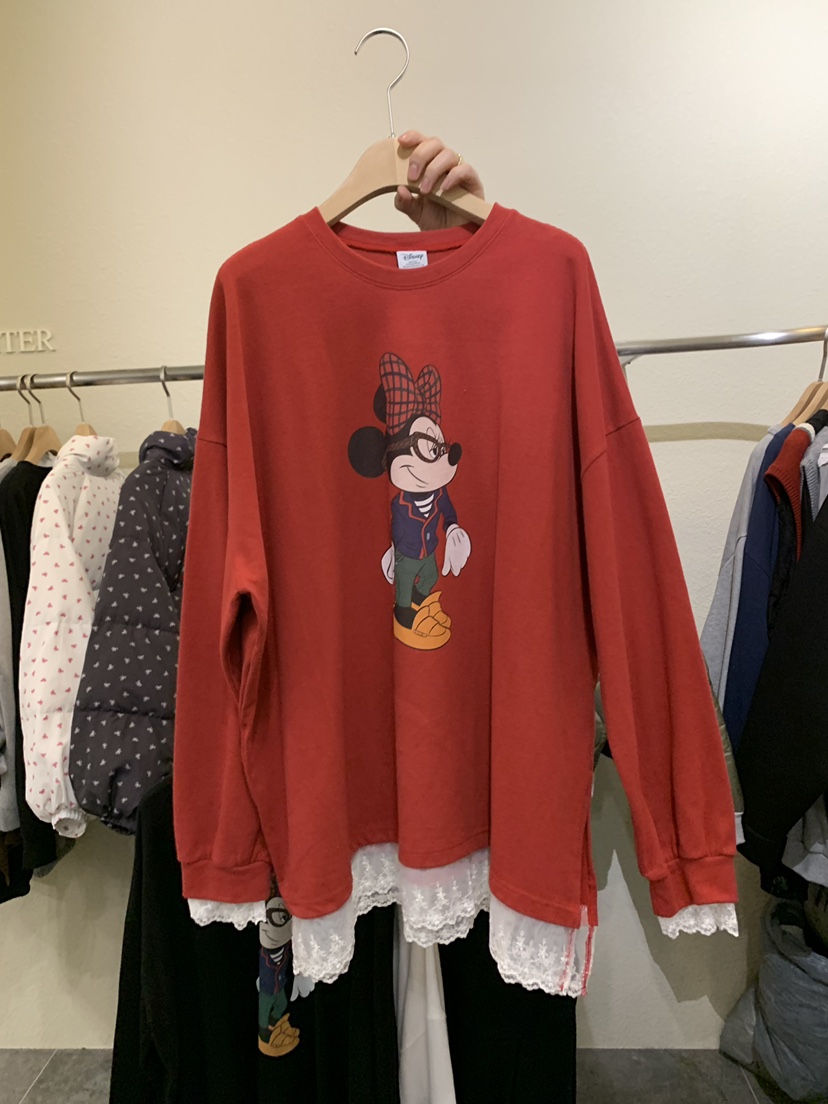 JUPITER東大門㊣代購女士新品推薦真品職業長袖T恤假兩件格紋JUPITER長袖T恤圖色3