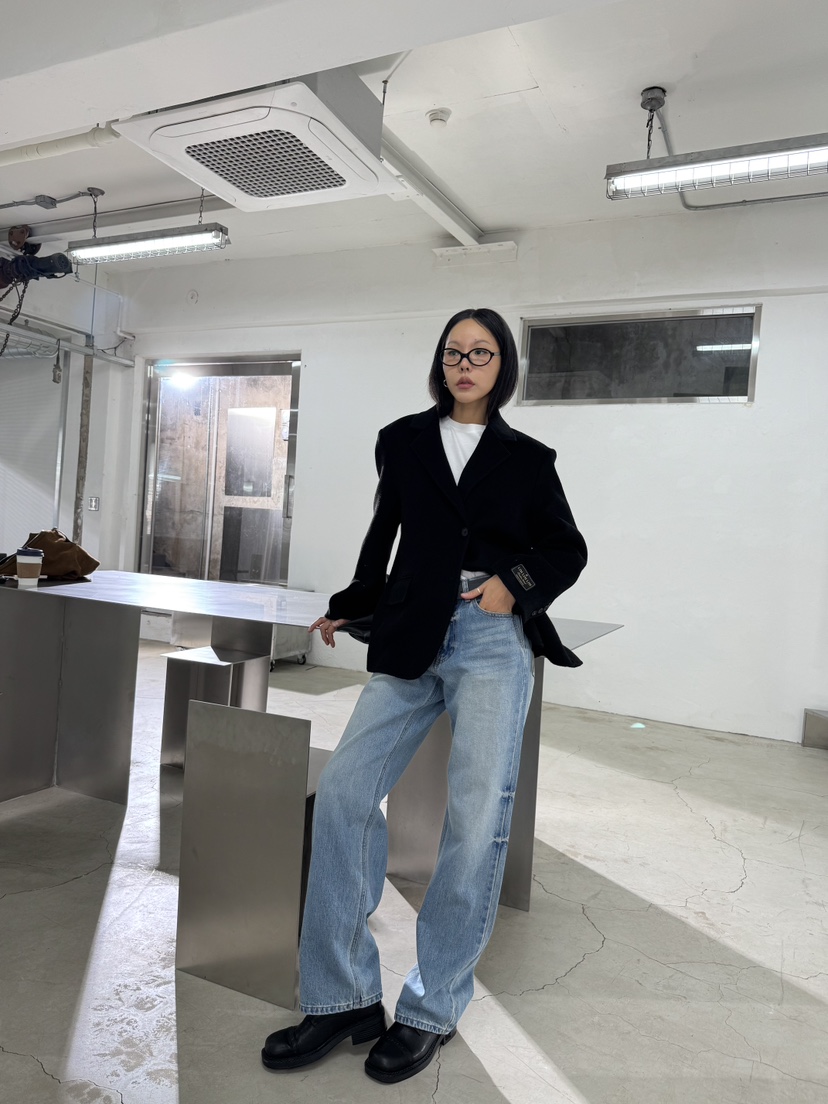 LIMLIMLIM韓國代購㊣女士新品真品推薦人氣職業25秋冬時尚夾克LIM LIM LIM夾克