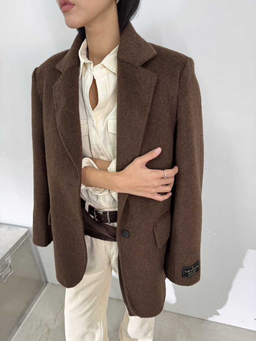 LIMLIMLIM韓國代購㊣女士新品真品推薦人氣職業25秋冬時尚夾克LIM LIM LIM夾克