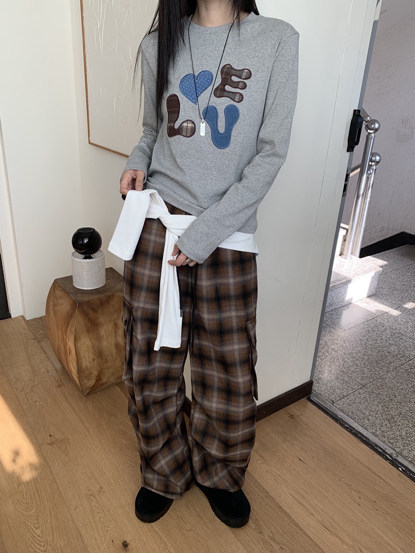 MORE THAN-P韓國直郵㊣女裝新款人氣時尚職業推薦長袖T恤MORE THAN長袖T恤