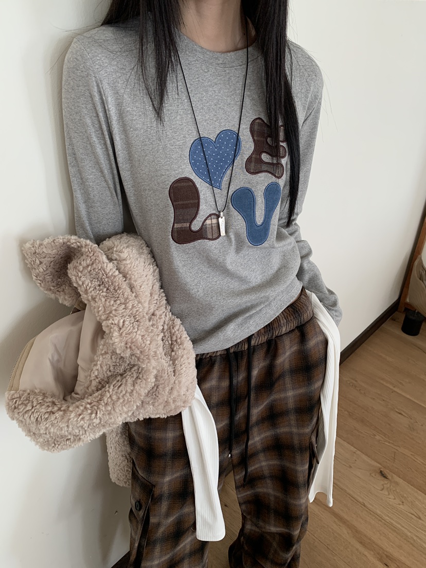 MORE THAN-P韓國直郵㊣女裝新款人氣時尚職業推薦長袖T恤MORE THAN長袖T恤