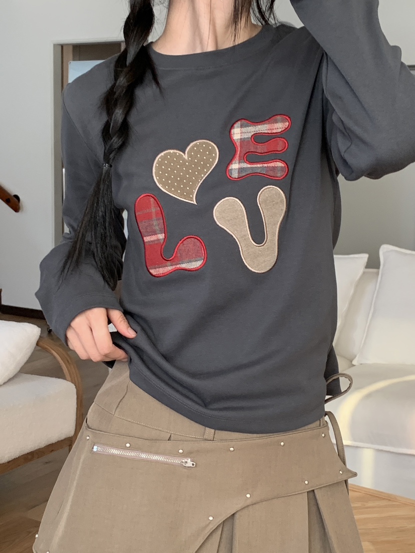 MORE THAN-P韓國直郵㊣女裝新款人氣時尚職業推薦長袖T恤MORE THAN長袖T恤