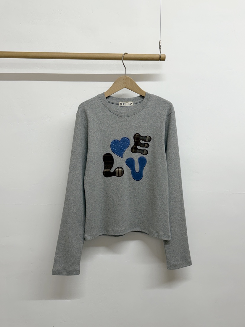 MORE THAN-P韓國直郵㊣女裝新款人氣時尚職業推薦長袖T恤MORE THAN長袖T恤