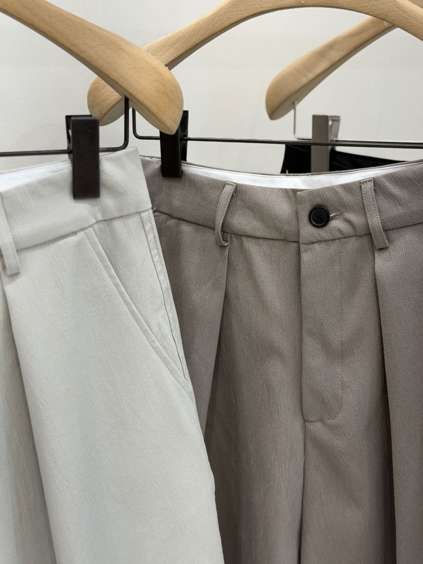 AUTUMN BEIGE-Q韓國代購㊣女士新品休閑職業人氣休閑褲紐扣A.b/AUTUMN BEIGE休閑褲