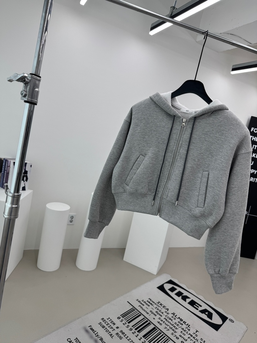 RED-A東大門㊣實拍女士新品時尚真品職業推薦人氣衛衣拉鏈RED-A衛衣