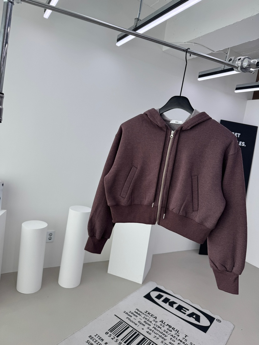 RED-A東大門㊣實拍女士新品時尚真品職業推薦人氣衛衣拉鏈RED-A衛衣圖色2