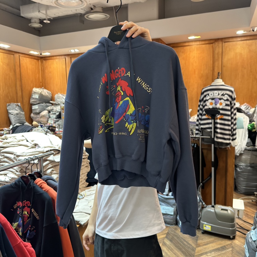 GARMENT-P東大門㊣直郵女裝新品熱賣職業25秋冬人氣真品衛衣GARMENT衛衣圖色2