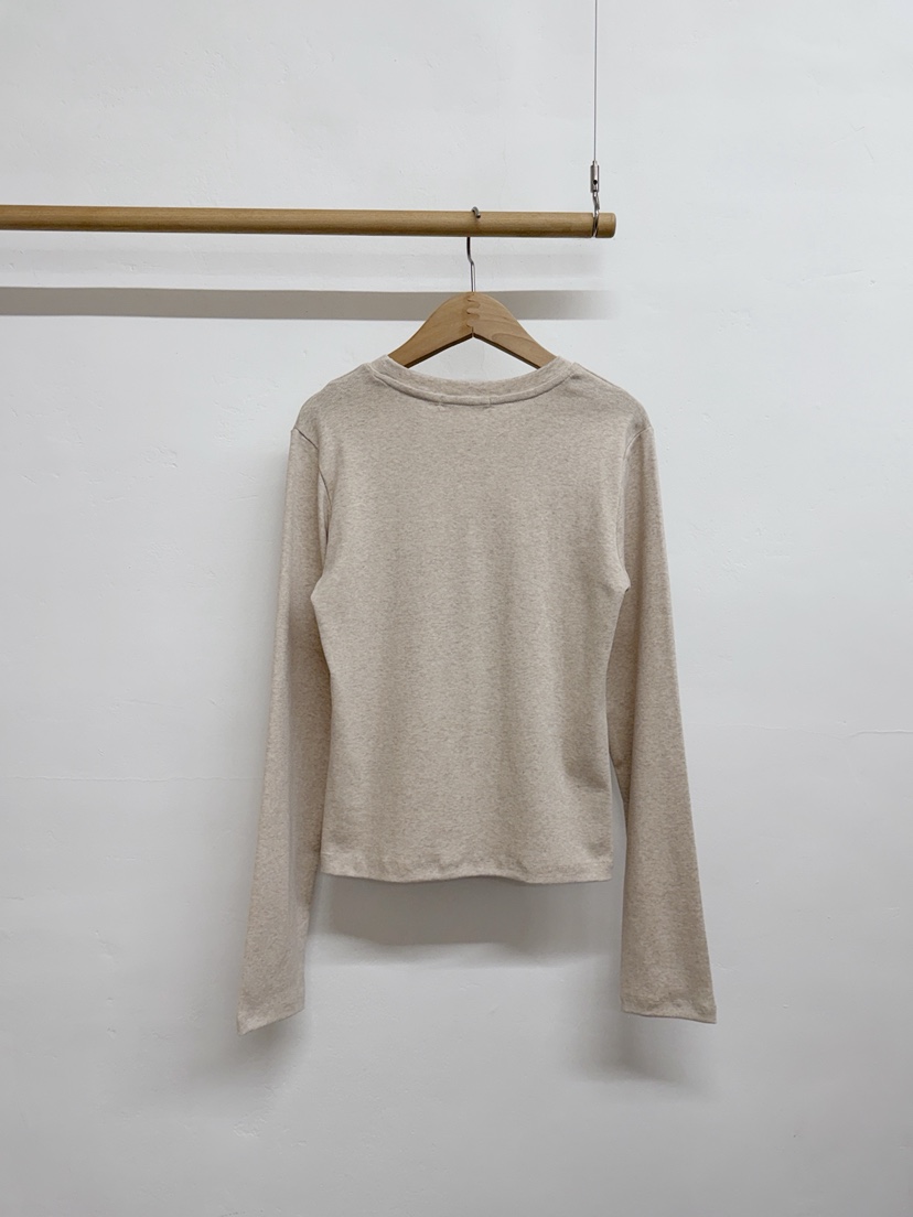 MORE THAN-P東大門㊣代購女裝新款人氣25秋冬時尚長袖T恤MORE THAN長袖T恤