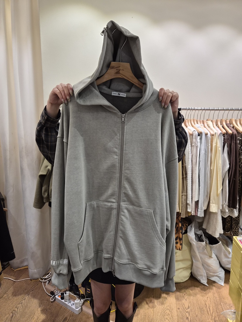 AUVERFIT東大門㊣實拍女士新款推薦時尚職業休閑真品夾克連帽AUVERFIT夾克圖色2