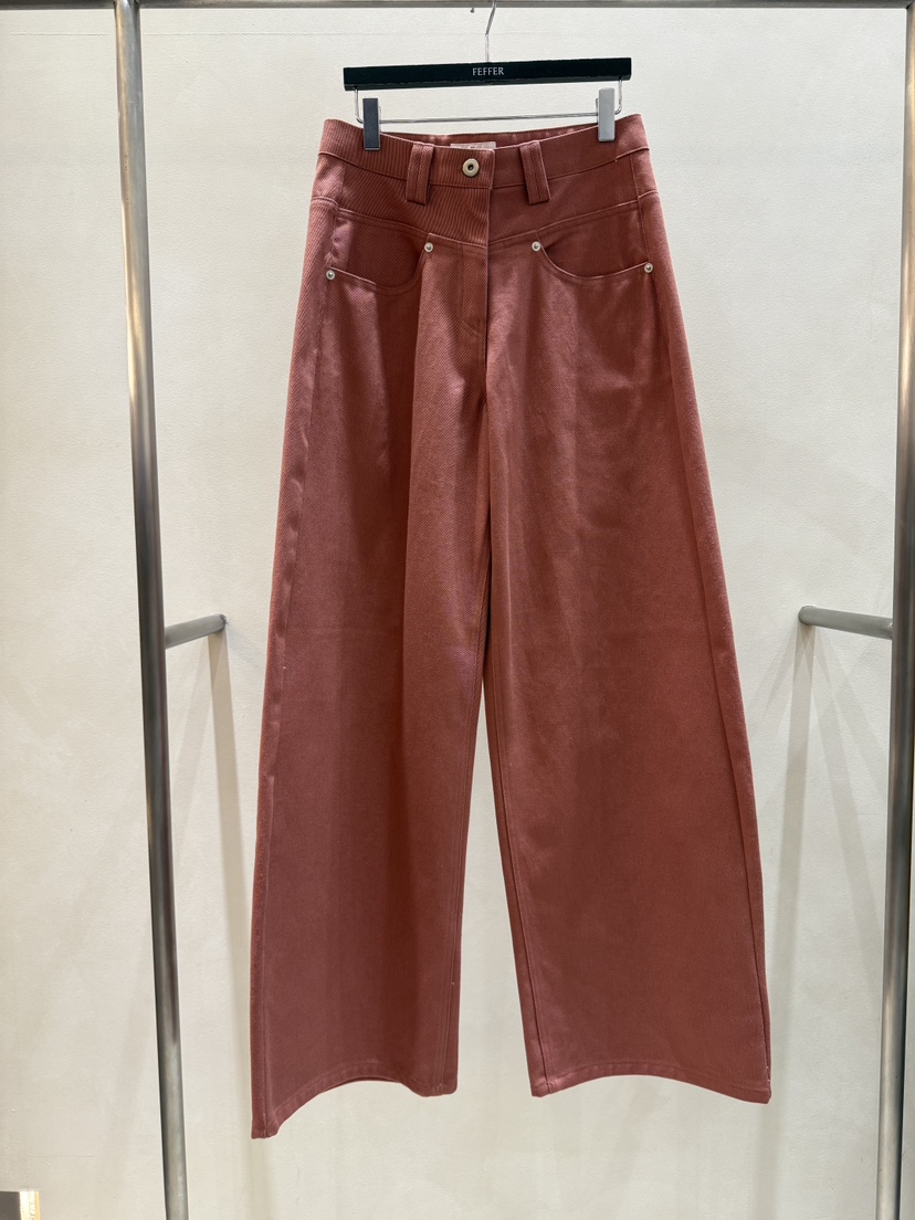 FEFFER韓國直郵㊣女士新品25秋冬職業休閑真品熱賣推薦休閑褲FEFFER休閑褲圖色2