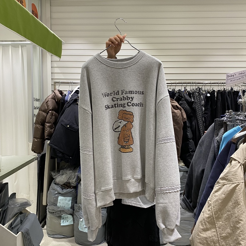 BRICKLANE東大門㊣實拍女士新品真品熱賣職業人氣25秋冬衛衣BRICKLANE衛衣圖色2