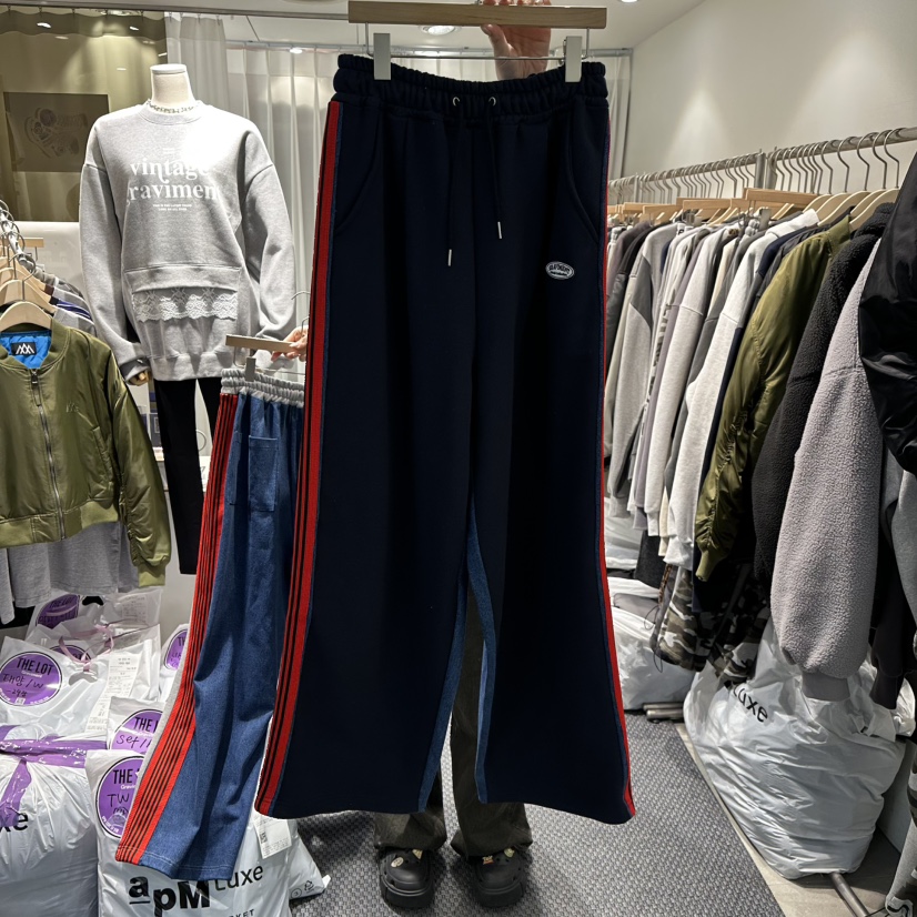 THE LOT韓國直郵㊣女士新款休閑熱賣25秋冬真品職業休閑褲THE LOT/	LOT休閑褲圖色2