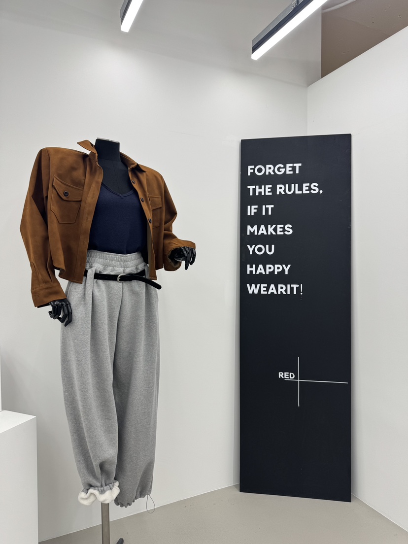 RED-A韓國直郵㊣女裝新品職業人氣真品推薦休閑夾克絨面革RED-A夾克