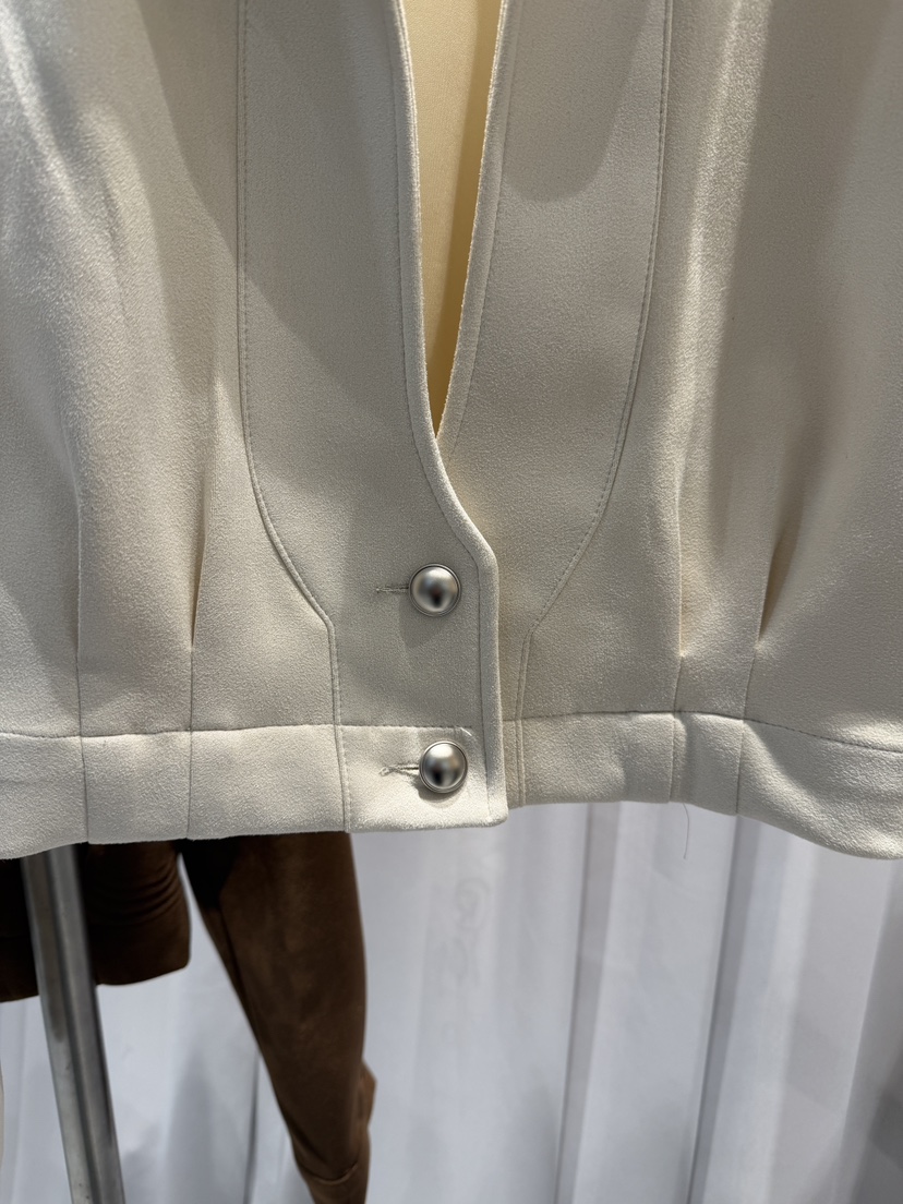 CLOTH韓國代購㊣女裝新品25秋冬時尚熱賣休閑真品夾克絨面革CLOTH夾克