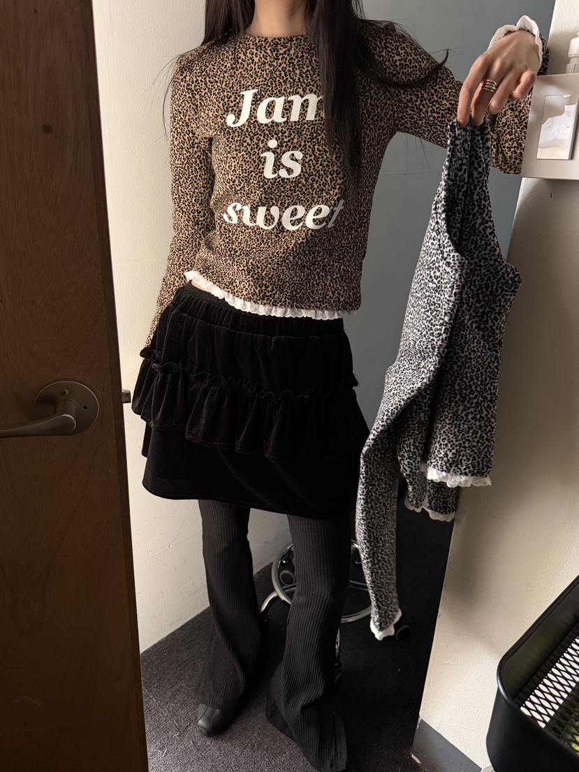 MORE THAN-P東大門㊣實拍女裝新款25秋冬熱賣人氣長袖T恤MORE THAN長袖T恤