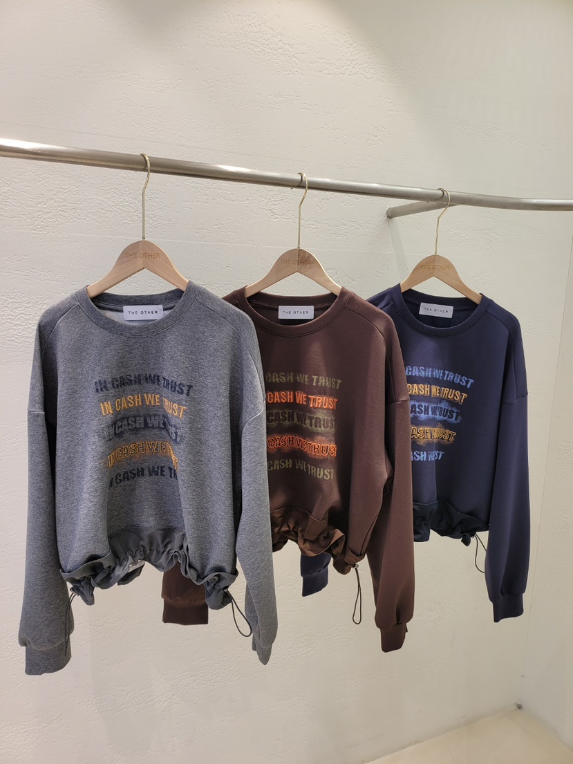 THE OTHER東大門㊣直郵女裝新款職業熱賣時尚人氣真品衛衣THE OTHER衛衣