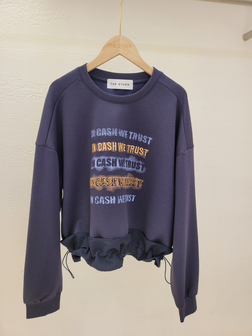 THE OTHER東大門㊣直郵女裝新款職業熱賣時尚人氣真品衛衣THE OTHER衛衣圖色2