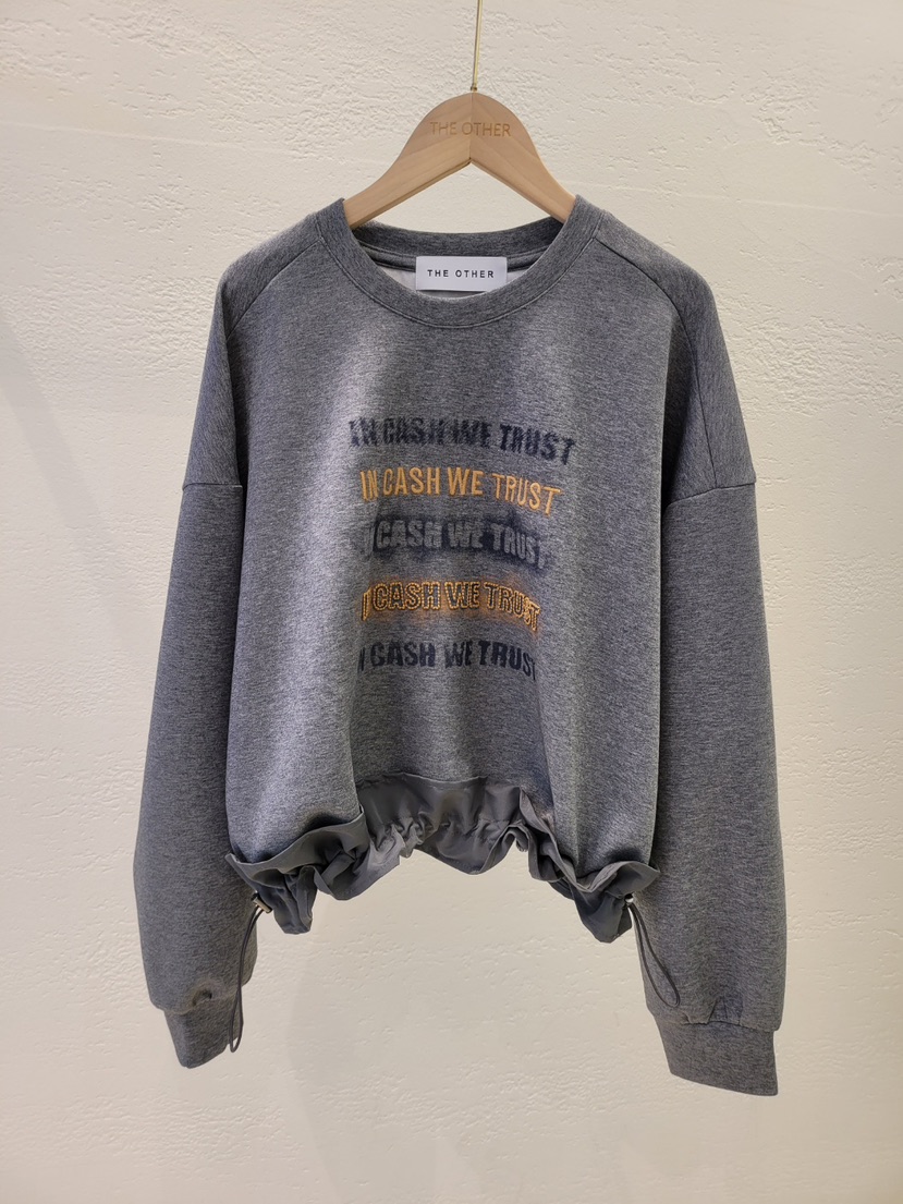 THE OTHER東大門㊣直郵女裝新款職業熱賣時尚人氣真品衛衣THE OTHER衛衣圖色3