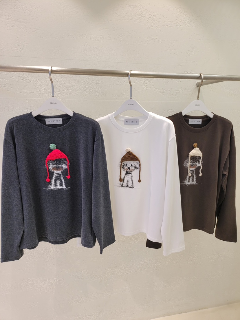 THE OTHER韓國直郵㊣女士新品25秋冬推薦時尚熱賣長袖T恤羊毛THE OTHER長袖T恤