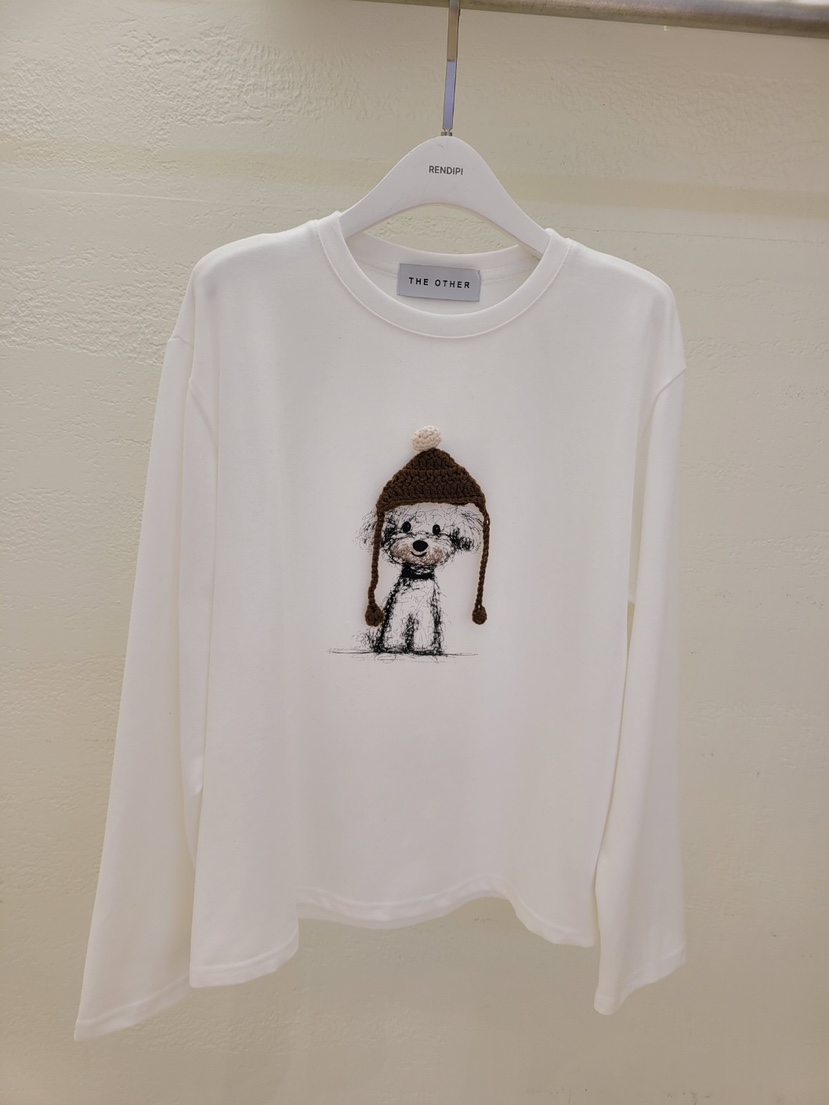 THE OTHER韓國直郵㊣女士新品25秋冬推薦時尚熱賣長袖T恤羊毛THE OTHER長袖T恤