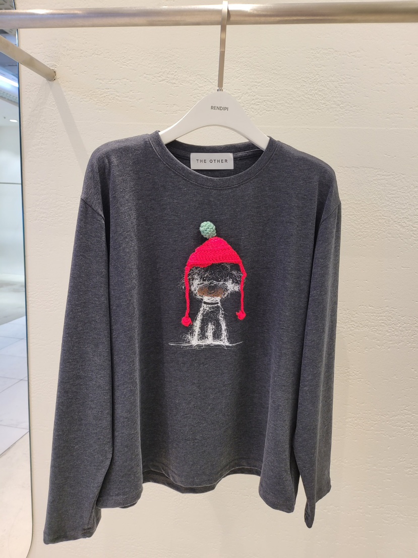 THE OTHER韓國直郵㊣女士新品25秋冬推薦時尚熱賣長袖T恤羊毛THE OTHER長袖T恤圖色3