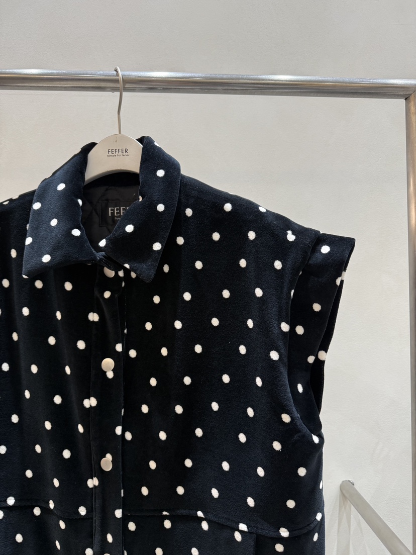 FEFFER東大門㊣實拍女裝新款熱賣人氣真品推薦休閑職業馬甲FEFFER馬甲