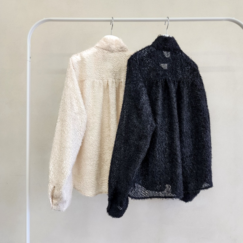 LA BLOOM韓國直郵㊣女士新品25秋冬真品推薦人氣針織衫含圍巾La Bloom針織衫