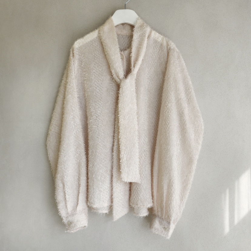 LA BLOOM韓國直郵㊣女士新品25秋冬真品推薦人氣針織衫含圍巾La Bloom針織衫