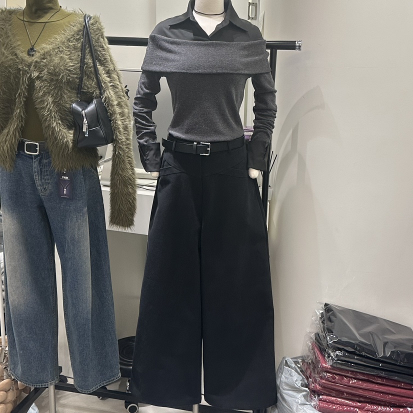 RENDER韓國代購㊣女裝新品25秋冬熱賣時尚真品休閑人氣長袖T恤RENDER長袖T恤