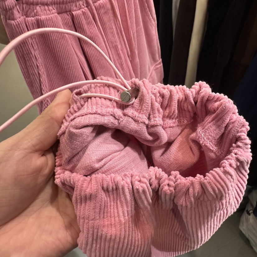 GARMENT-P東大門㊣直郵女裝新款25秋冬推薦熱賣休閑褲口袋GARMENT休閑褲