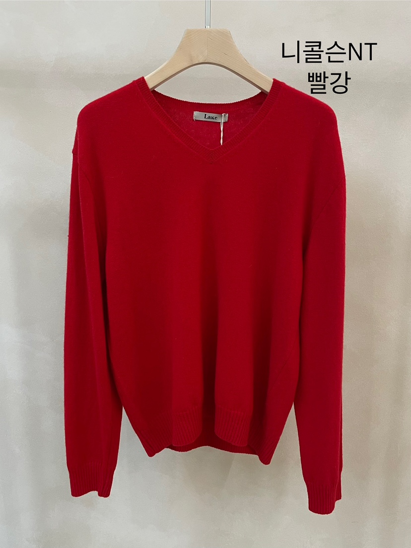 LAKE-A韓國代購㊣女裝新款25秋冬休閑人氣熱賣真品推薦針織衫Lake side針織衫圖色2