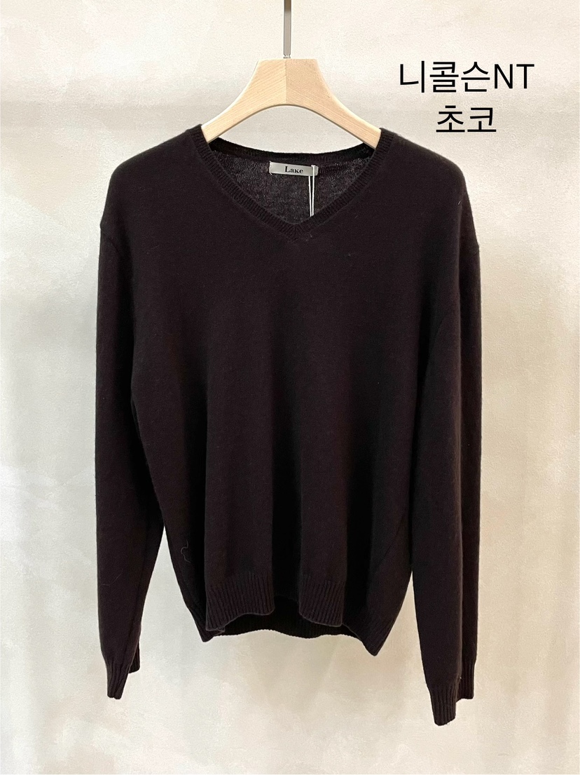 LAKE-A韓國代購㊣女裝新款25秋冬休閑人氣熱賣真品推薦針織衫Lake side針織衫圖色4