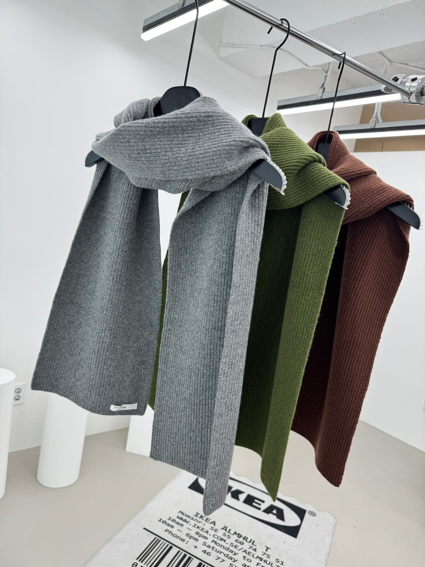 RED-A東大門㊣實拍女裝新款推薦熱賣時尚圍巾披肩羊毛圍巾RED-A圍巾/披肩