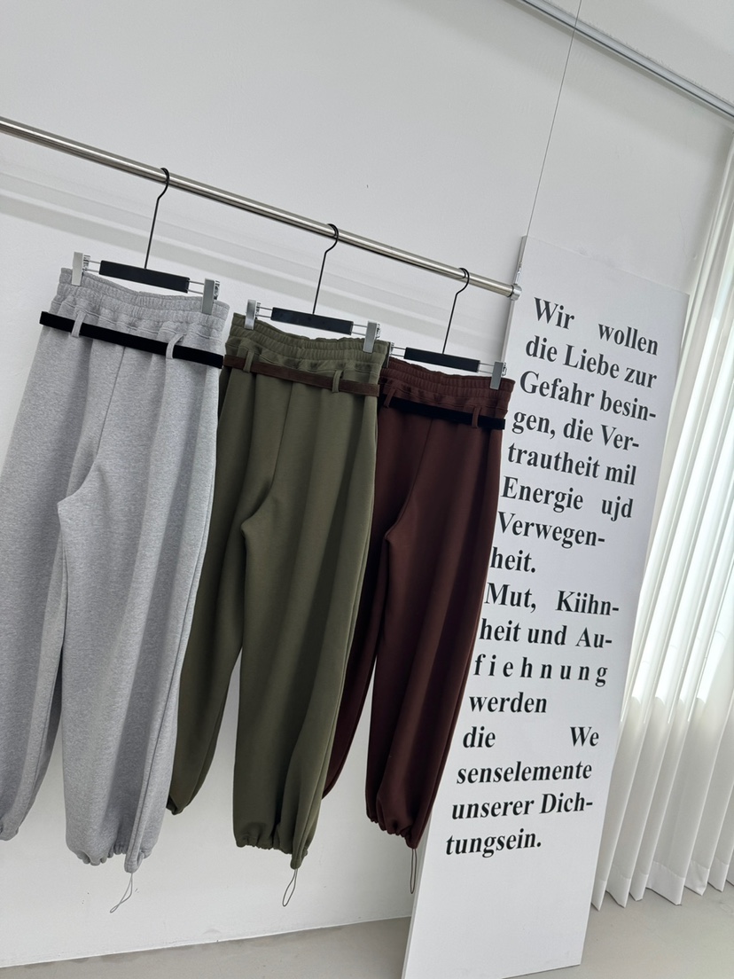 RED-A韓國直郵㊣女士新款真品熱賣休閑休閑褲含腰帶系腰帶RED-A休閑褲