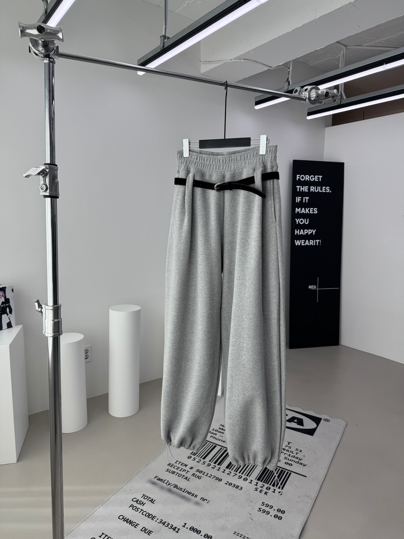 RED-A韓國直郵㊣女士新款真品熱賣休閑休閑褲含腰帶系腰帶RED-A休閑褲