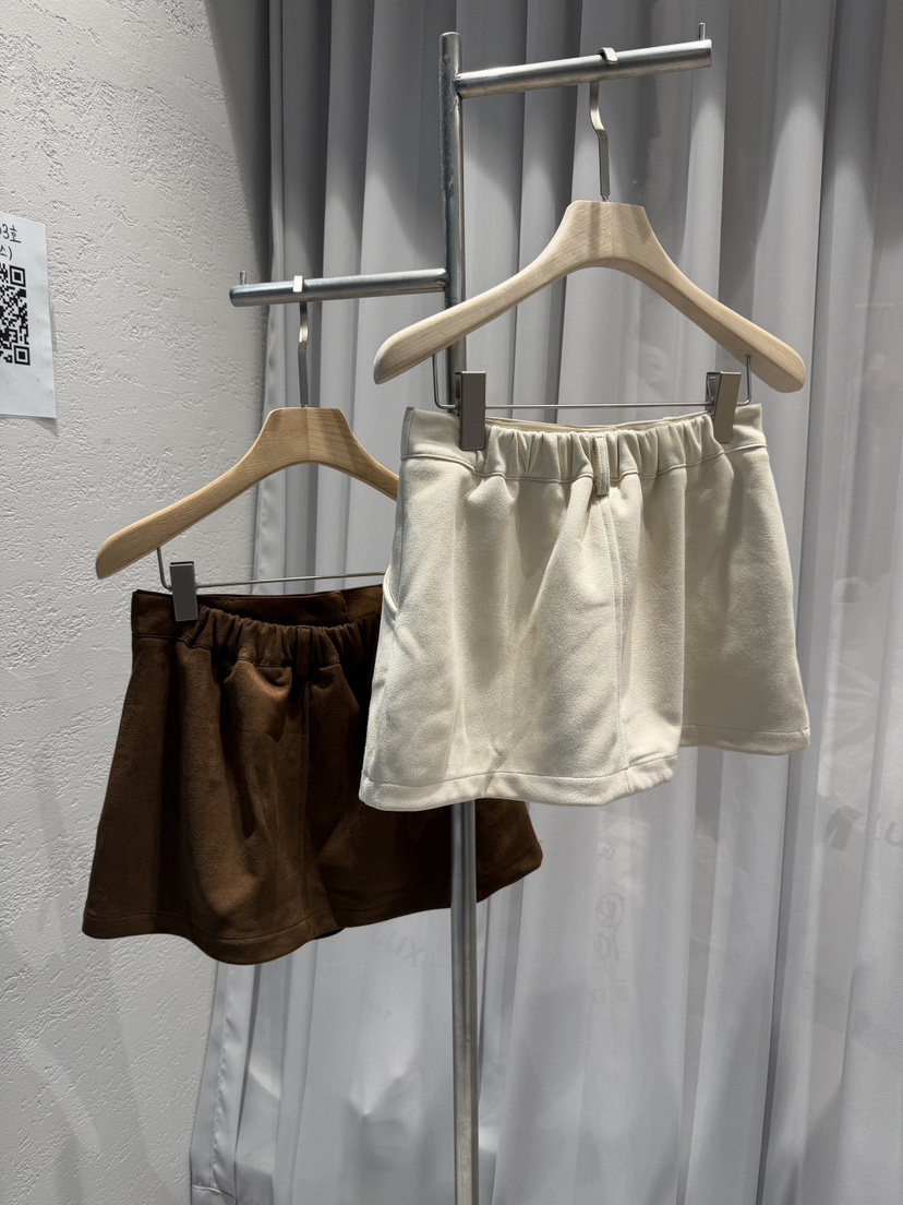 CLOTH東大門㊣直郵女裝新品真品25秋冬休閑熱賣人氣裙褲絨面革CLOTH裙褲