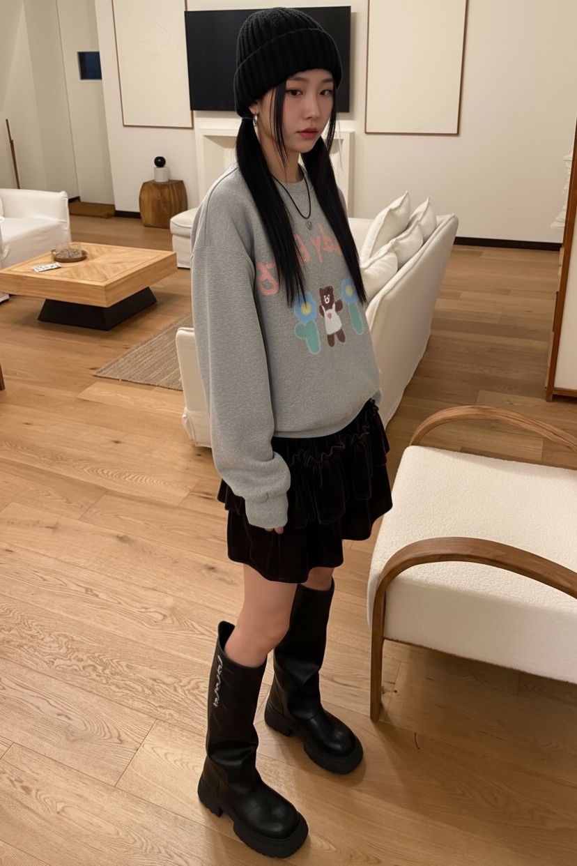 MORE THAN-P東大門㊣實拍女士新品休閑職業真品時尚人氣衛衣MORE THAN衛衣