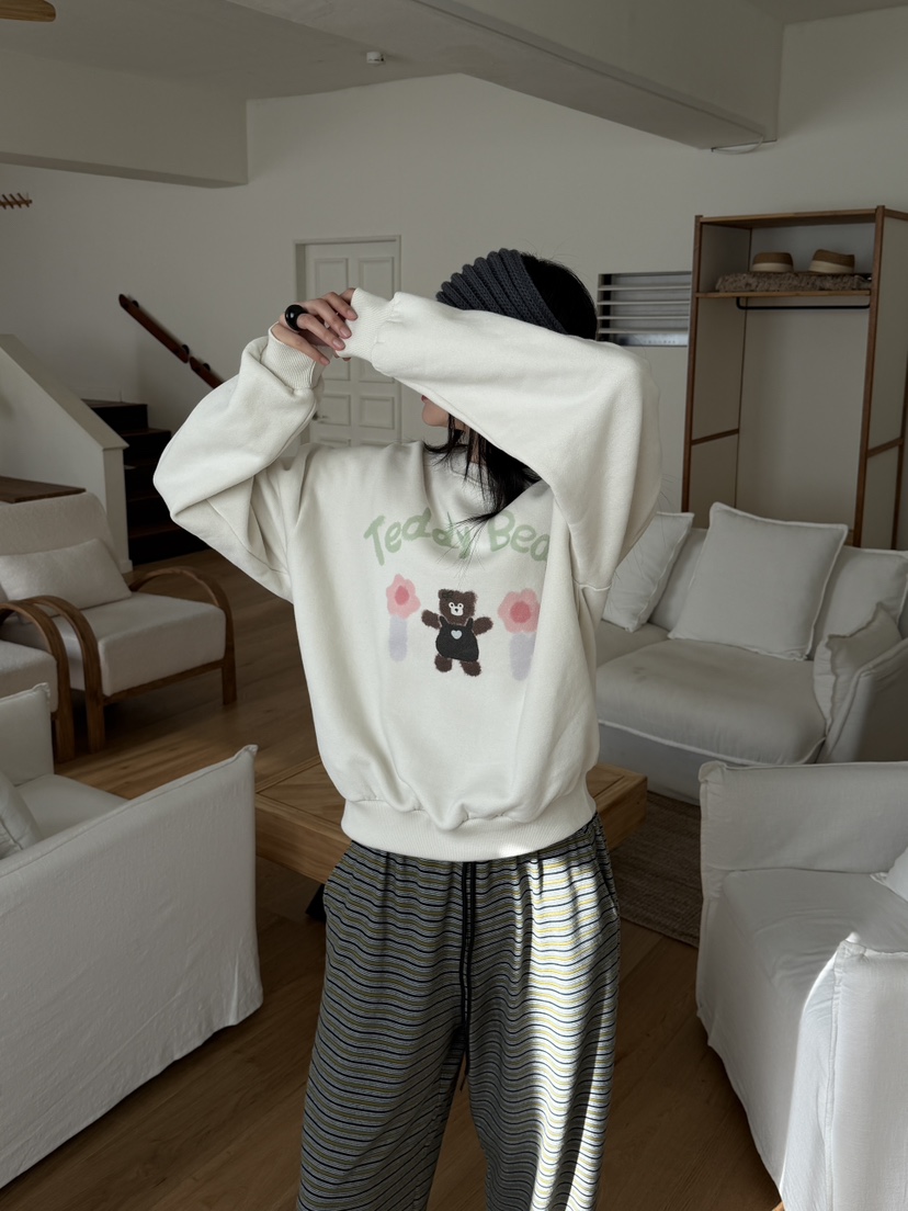 MORE THAN-P東大門㊣實拍女士新品休閑職業真品時尚人氣衛衣MORE THAN衛衣