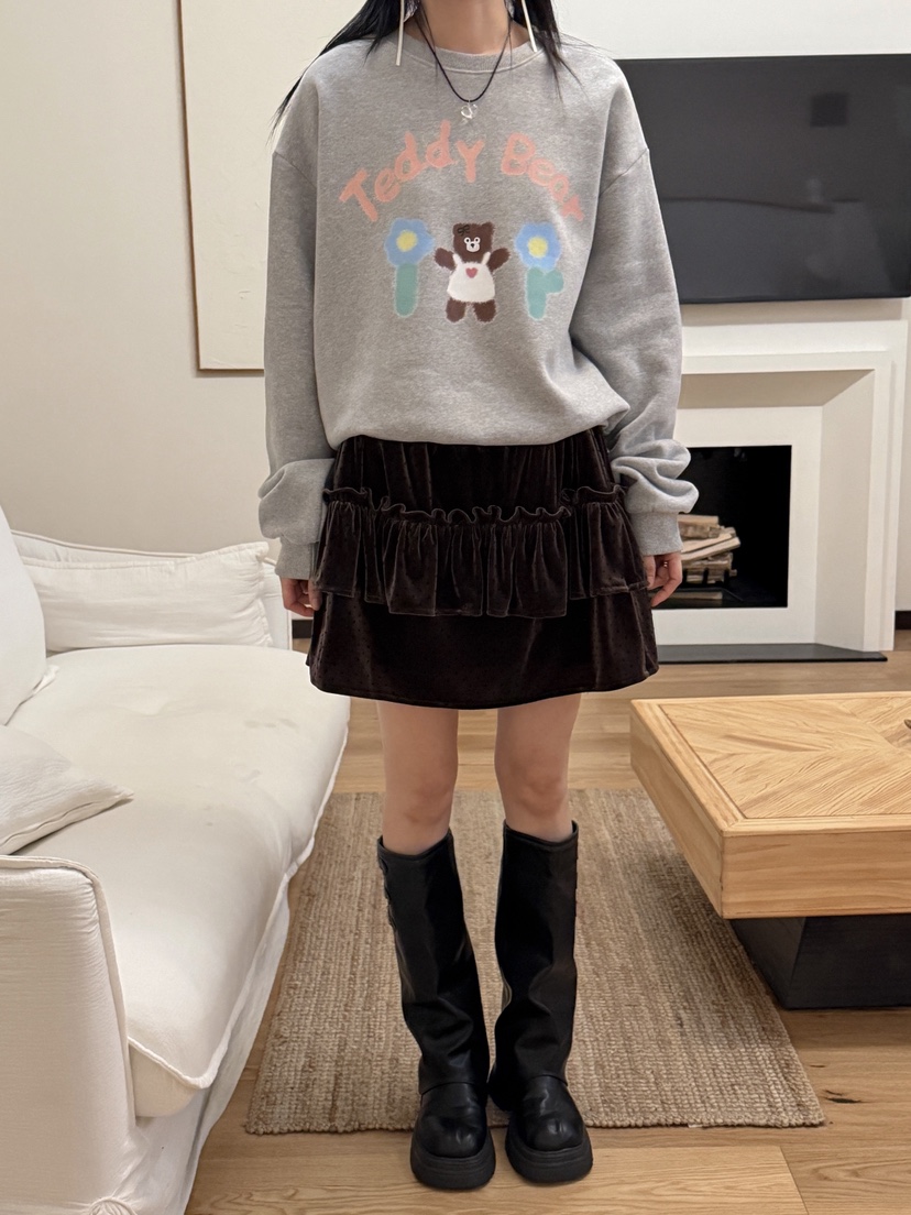 MORE THAN-P東大門㊣實拍女士新品休閑職業真品時尚人氣衛衣MORE THAN衛衣