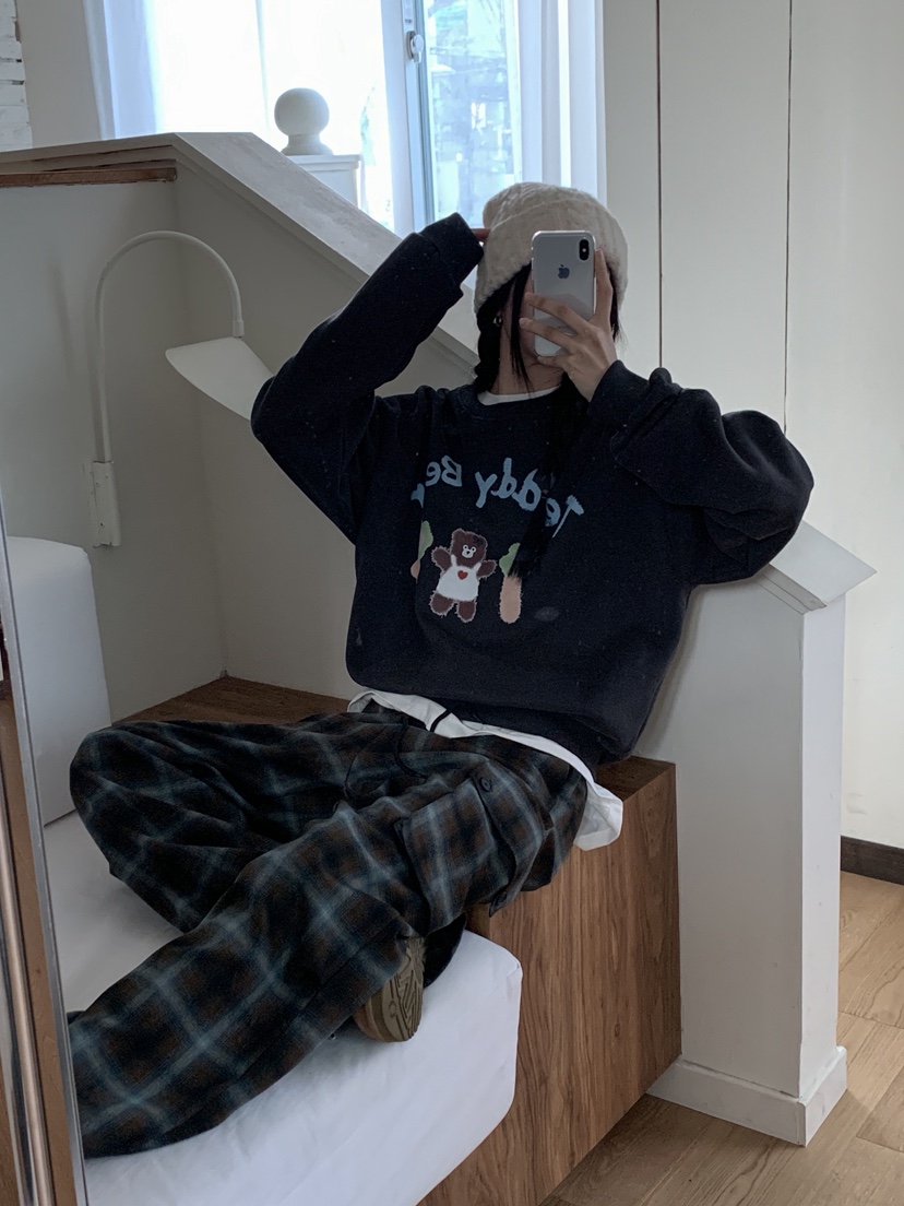 MORE THAN-P東大門㊣實拍女士新品休閑職業真品時尚人氣衛衣MORE THAN衛衣