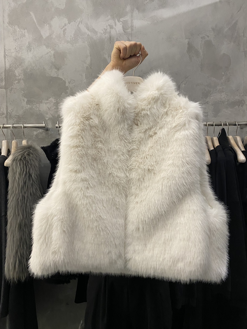 THE VETIVER-A東大門㊣實拍女士新款25秋冬時尚熱賣馬甲雙面VETIVER馬甲