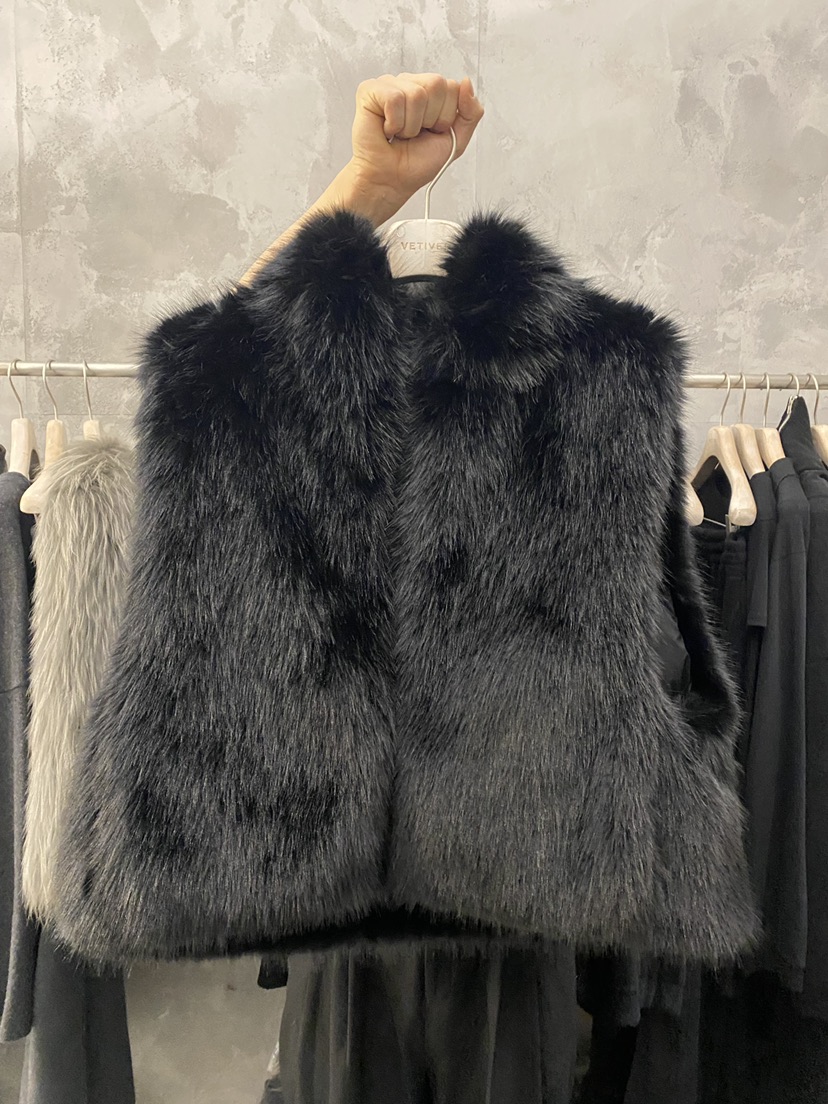 THE VETIVER-A東大門㊣實拍女士新款25秋冬時尚熱賣馬甲雙面VETIVER馬甲