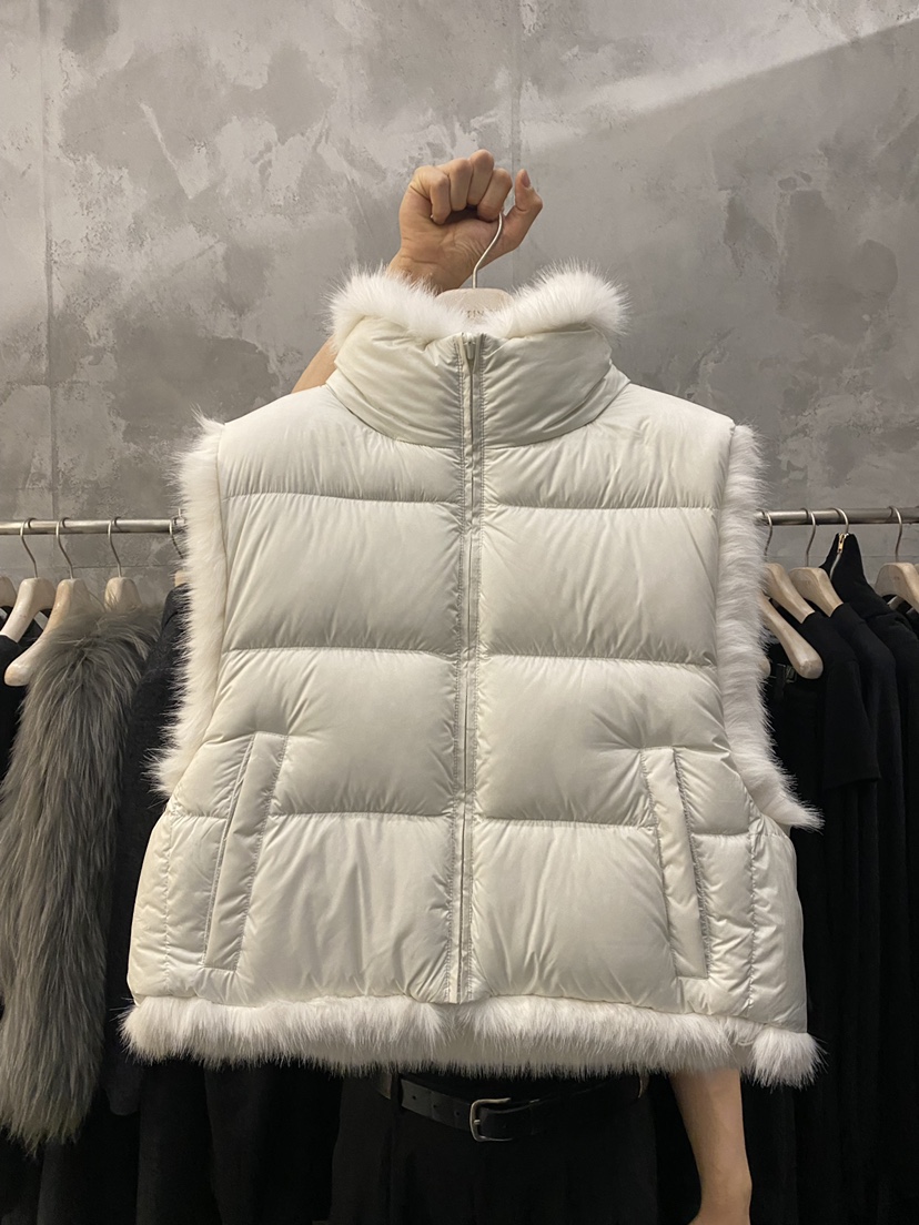 THE VETIVER-A東大門㊣實拍女士新款25秋冬時尚熱賣馬甲雙面VETIVER馬甲