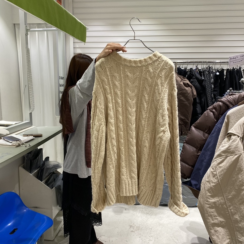 BRICKLANE韓國直郵㊣女士新品休閑25秋冬真品推薦熱賣針織衫BRICKLANE針織衫